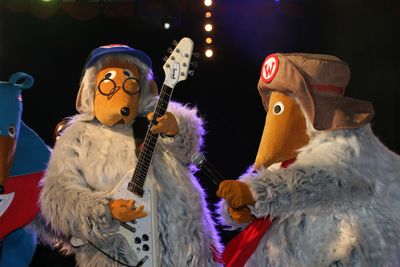 Glastonbury Festival 2011: The Wombles on the Avalon Stage