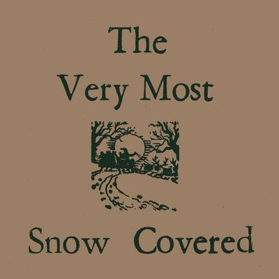 The Very Most - Snow Covered CD The Very Most - Snow Covered CD