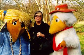 Elisabeth Beresford with Alderney and Orinoco Elisabeth Beresford with Alderney and Orinoco