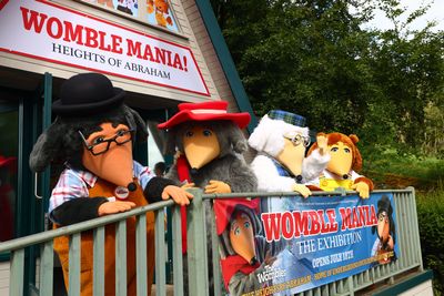 Tobermory, Orinoco, Great Uncle Bulgaria and Alderney at the exhibition entrance