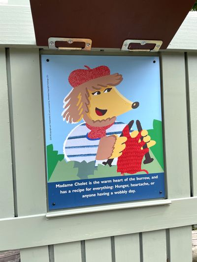 Madame Cholet is the warm heart of the burrow, and has a recipe for everything: hunger, heartache, or anyone having a wobbly day.