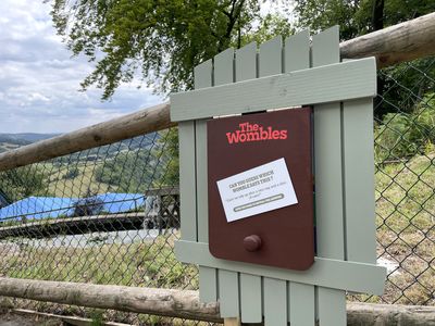 Can you guess which Womble says this? 'Can't we tidy up after a nice nap and a slide of cake?' Open the door to reveal the answer!