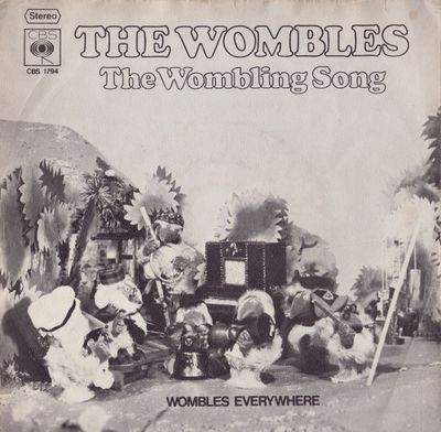 The Wombling Song German picture sleeve
