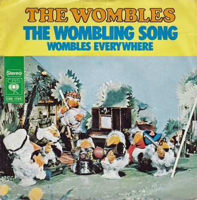 The Wombling Song Netherlands picture sleeve
