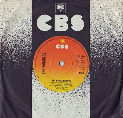 The Wombling Song UK generic sleeve