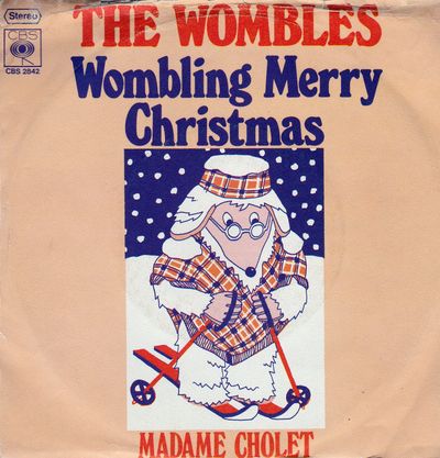 Wombling Merry Christmas German picture sleeve