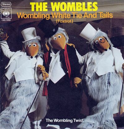 Wombling White Tie And Tails (Foxtrot) German picture sleeve