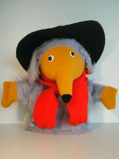 Orinoco glove puppet, 23cm (Pedigree, 1970s) Orinoco glove puppet