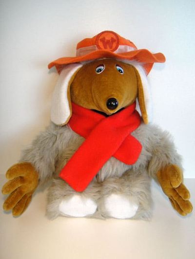 Talking Orinoco, 35cm (Rainbow Toys, 1990) Talking Orinoco