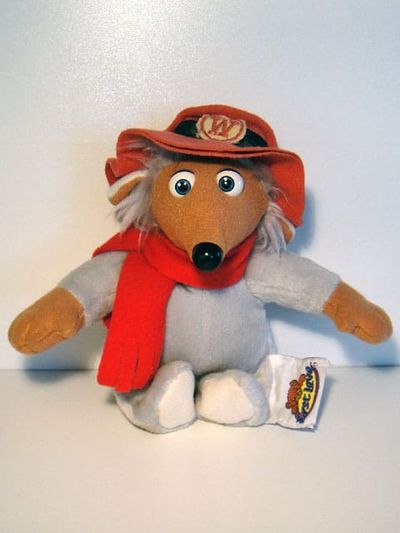 Orinoco finger puppet, 16cm (First Love, 1998) Orinoco finger puppet