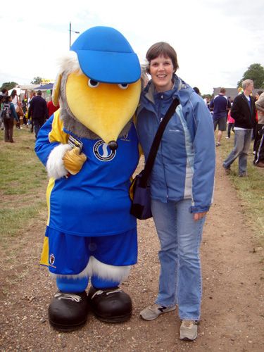 Haydon the Womble and Tara at Wimbledon Village Fair