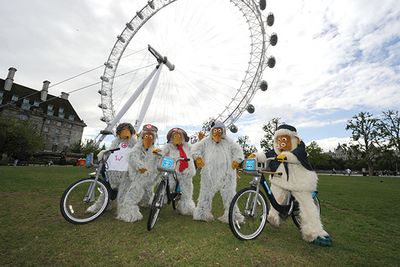 The Wombles at the London Eye The Wombles at the London Eye