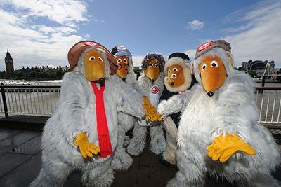 The Wombles by the River Thames The Wombles by the River Thames