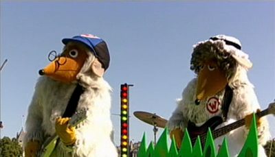 Wellington Womble and Madame Cholet on This Morning