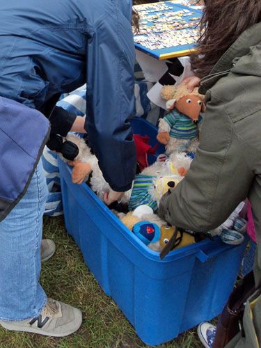 Wombles cuddly toys at the Wimbledon Village Fair 2011